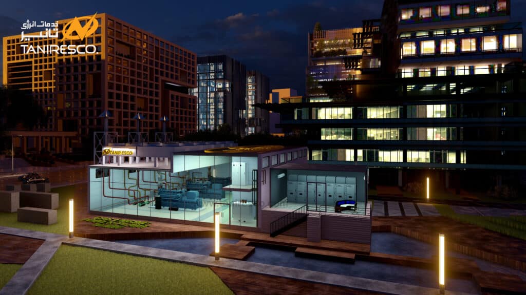 اجداث نیروگاه مقیاس کوچک در کنار واجدهای مسکونی و تجاری